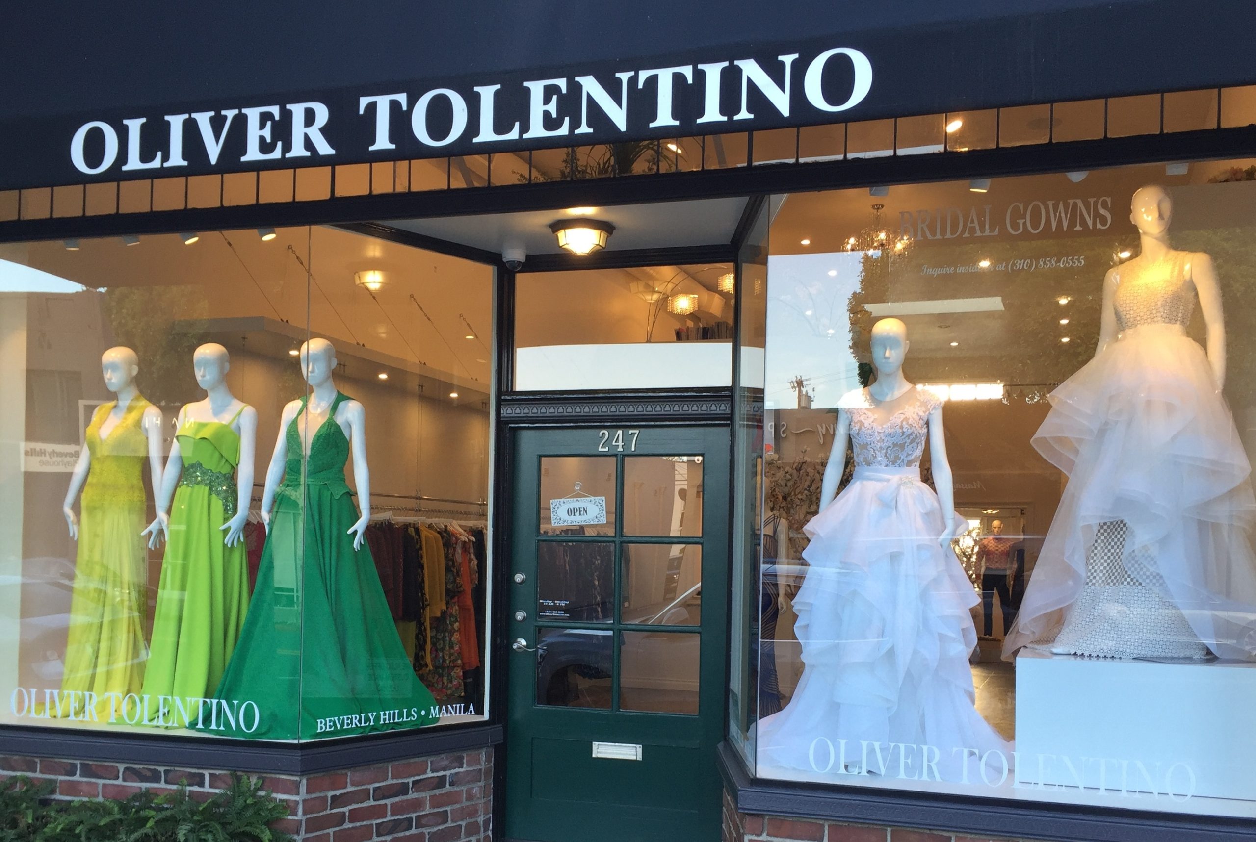 Oliver Tolentino Beverly Hills boutique